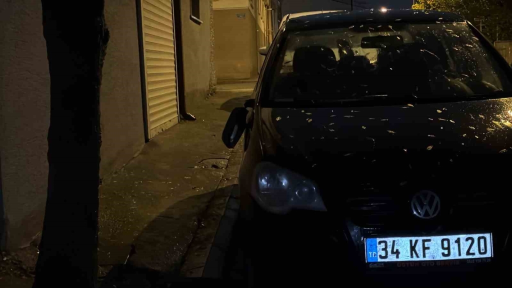 Eskişehir’de park halindeki araçların dikiz aynalarını kırdı