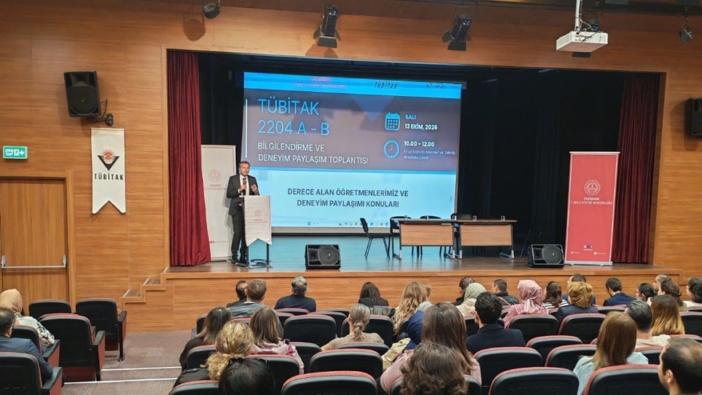 Eskişehir’de TÜBİTAK 2204-A ve 2204-B Projeleri Bilgilendirme Toplantısı düzenlendi