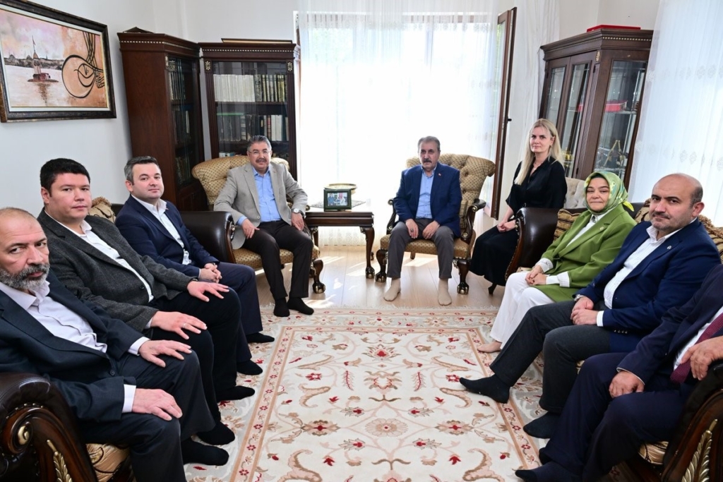 Eskişehir heyetinden BBP Lideri Mustafa Destici’ye Günyüzü’nde ziyaret