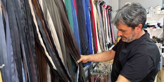 Kış sezonuyla fermuar satışları ve tamir talebi arttı