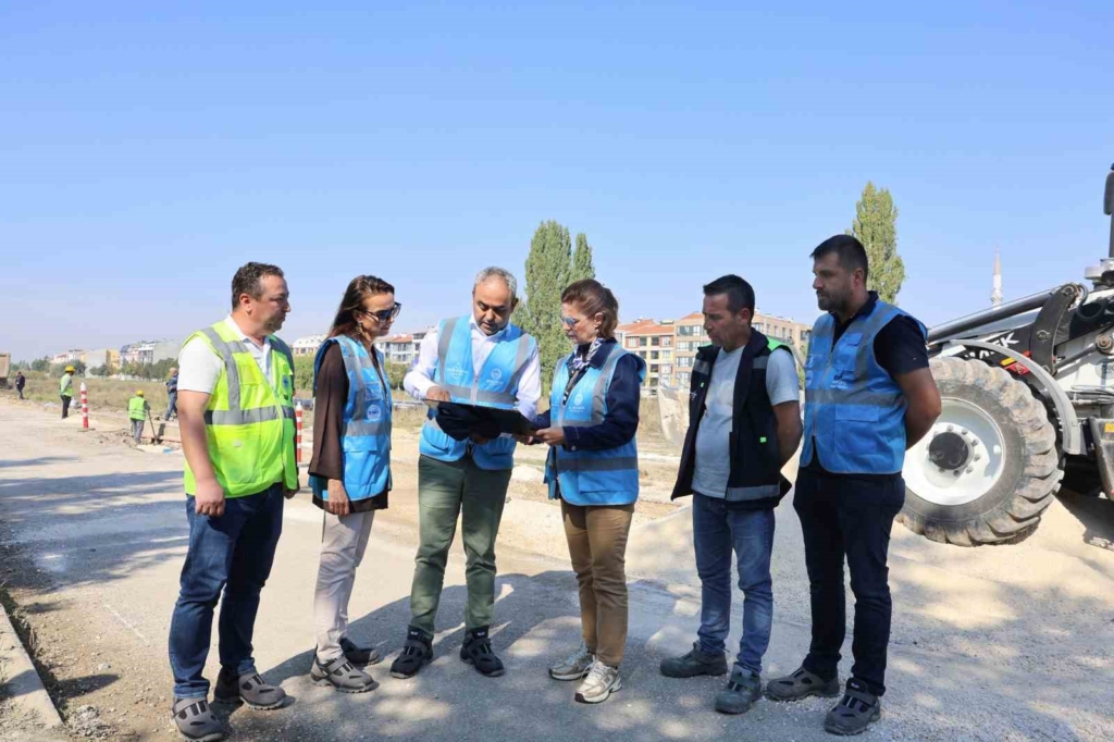 Başkan Ünlüce, ESKİ’nin altyapı çalışmalarını yerinde inceledi