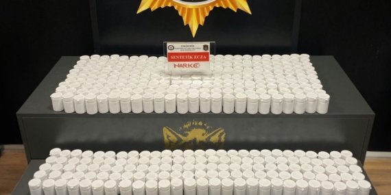 Eskişehir’de 24 bin 38 sentetik ecza hapı ele geçirildi: 1 tutuklama