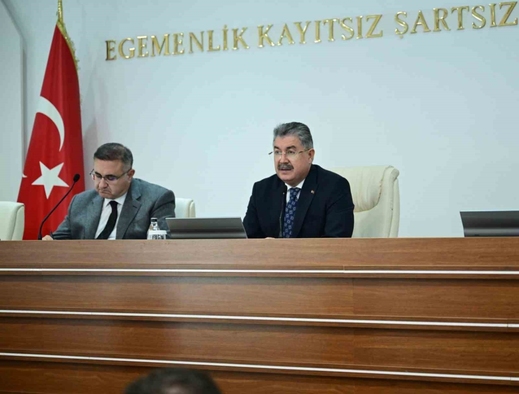 İl Koordinasyon Kurulu Toplantısı’nda Eskişehir’in kamu yatırımları ele alındı