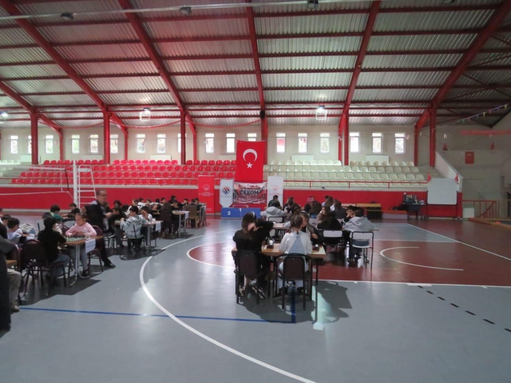 29 Ekim Cumhuriyet Bayramı kapsamında satranç turnuvası düzenlendi