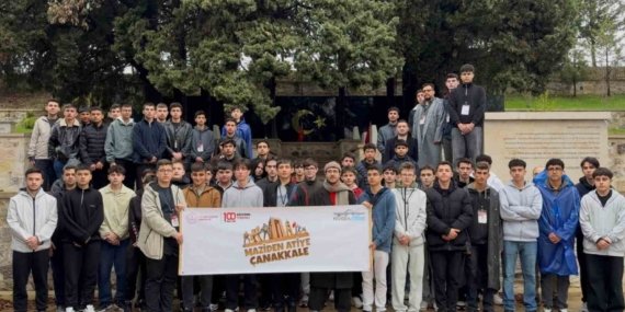 Çanakkale programına 8 ilden 146 öğrenci katıldı