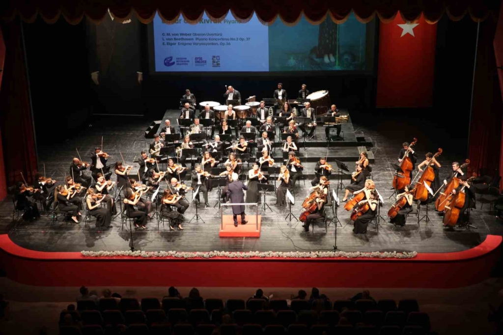 Beethoven, Weber ve Elgar eserleri Eskişehir’de yankılandı