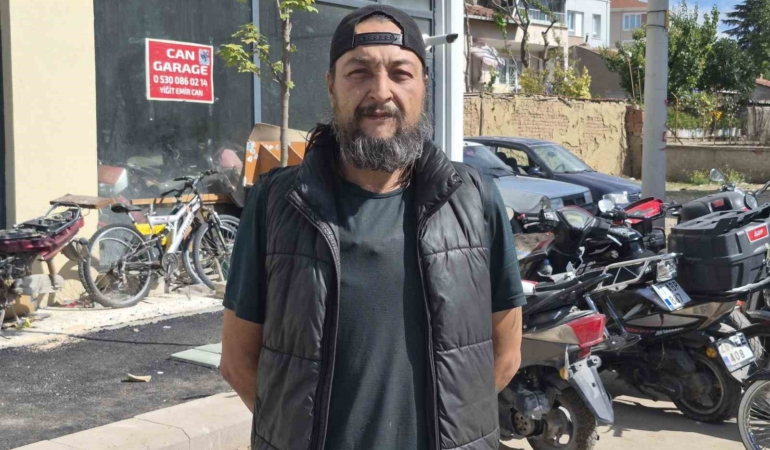 Hırsızların çaldığı motosiklet nedeniyle tamirci mağdur oldu