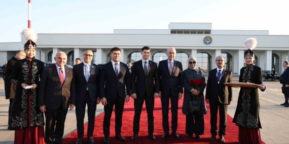 TBMM Başkanı Kurtulmuş, TÜRKPA Genel Kurulu için Bişkek’te