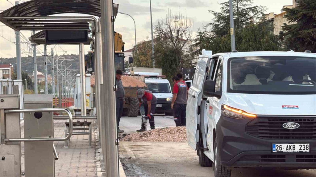Eskişehir’de 3 gündür süren doğalgaz hattındaki sızıntı tamir edildi
