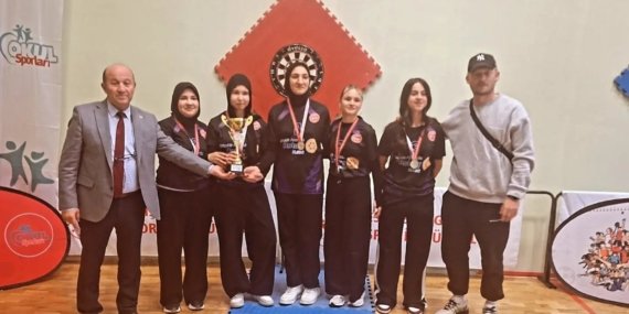 Eskişehir’de dart genç kızlar şampiyonu belli oldu