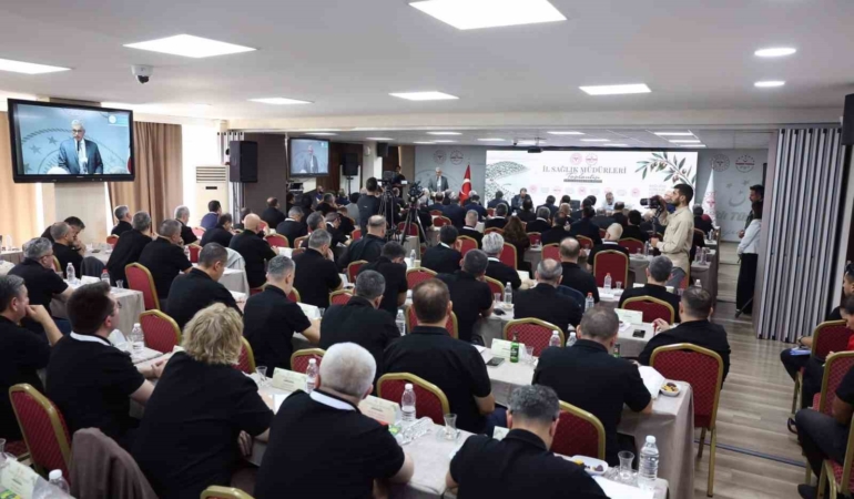 Eskişehir İl Sağlık Müdürü Bildirici, İl Sağlık Müdürleri Toplantısı’na katıldı