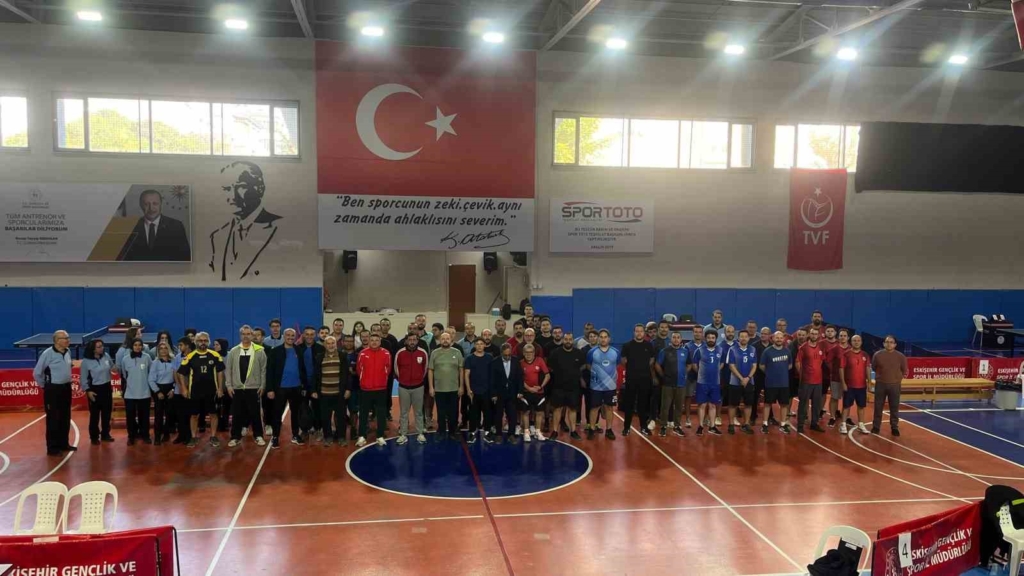 Kamu Spor Oyunları Masa Tenisi müsabakaları tamamlandı