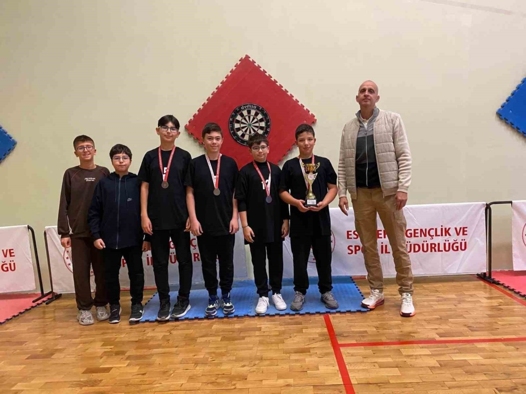 Okul Sporları Dart Yıldız Erkek Müsabakaları tamamlandı