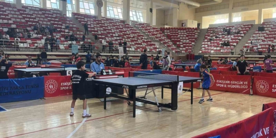 Minikler Masa Tenisi Milli Takım Seçmeleri Eskişehir’de başladı