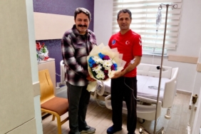 Dünya şampiyonu Erkan Balk’a geçmiş olsun ziyareti