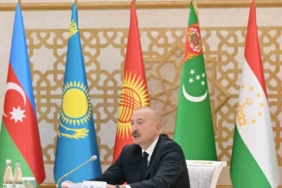 Azerbaycan Cumhurbaşkanı Aliyev: "Hazar’ın her iki kıyısındaki ulaşım altyapısı, Orta Asya’yı Azerbaycan’a ve ardından uluslararası pazarlara bağlamak için büyük önem taşımaktadır"