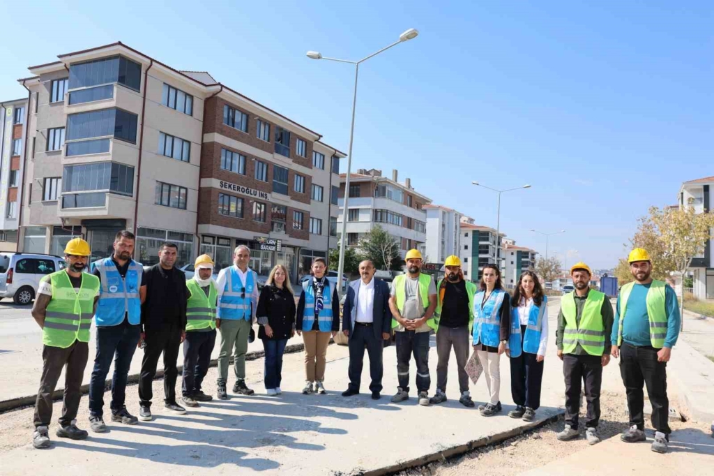 Başkan Ünlüce, ESKİ’nin altyapı çalışmalarını yerinde inceledi