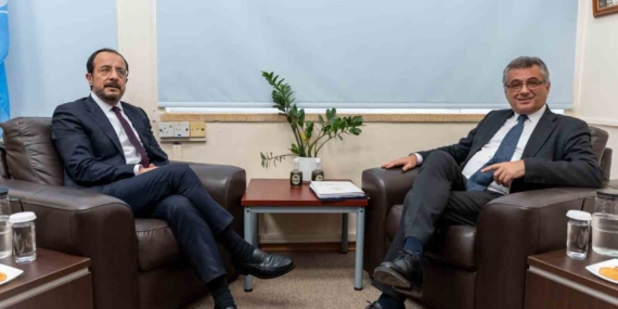 Erhürman ve Hristodulidis BM gözetiminde görüştü