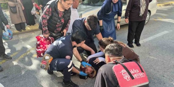 Eskişehir’de yaşlı kadına çarpan sürücü, hastaneyi sordu