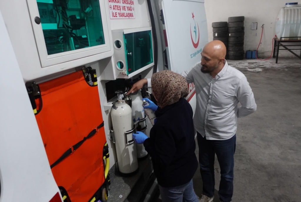 Eskişehir’de sağlık personeline oksijen sistemleri eğitimi verildi