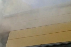 Balıkçı bacasında çıkan yangın paniğe neden oldu
