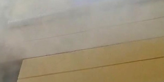 Taşbaşı Çarşısı’nda balıkçı bacası yangını büyümeden söndürüldü