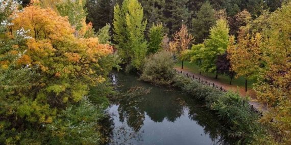 Eskişehir’de sonbahar manzarası mest etti